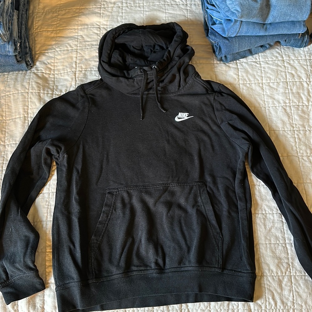 Black Nike Cowl Neck Hoodie